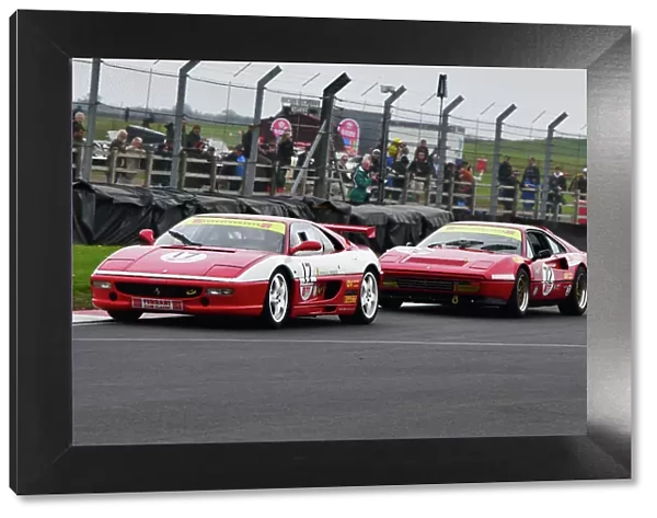 CJ12 6850 Nicky Paul-Barron, Ferrari F355 Challenge, James Cartwright, Ferrari 328 GTB