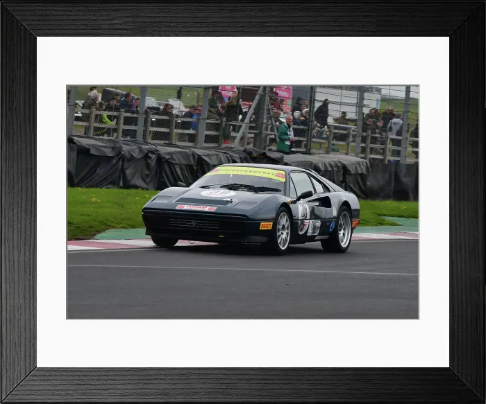Framed Print : CJ12 6901 Paul Ugo, Ferrari 328 GTB