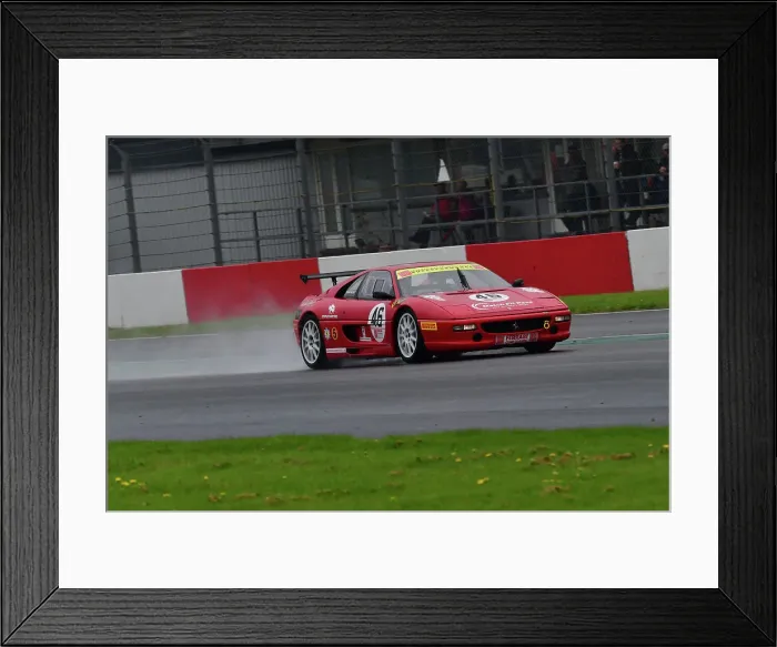 Framed Print : CJ12 7447 Tristan Simpson, Ferrari F355 Challenge Framed Print : CJ12 7447 Tristan Simpson, Ferrari F355 Challenge