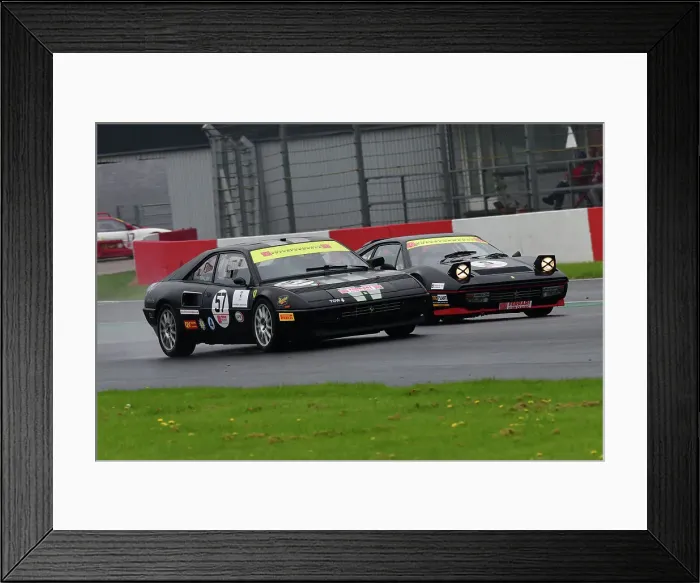 Framed Print : CJ12 7469 Nick Taylor, Ferrari Modial T, Chris Butler, Ferrari 328 GTB Framed Print : CJ12 7469 Nick Taylor, Ferrari Modial T, Chris Butler, Ferrari 328 GTB