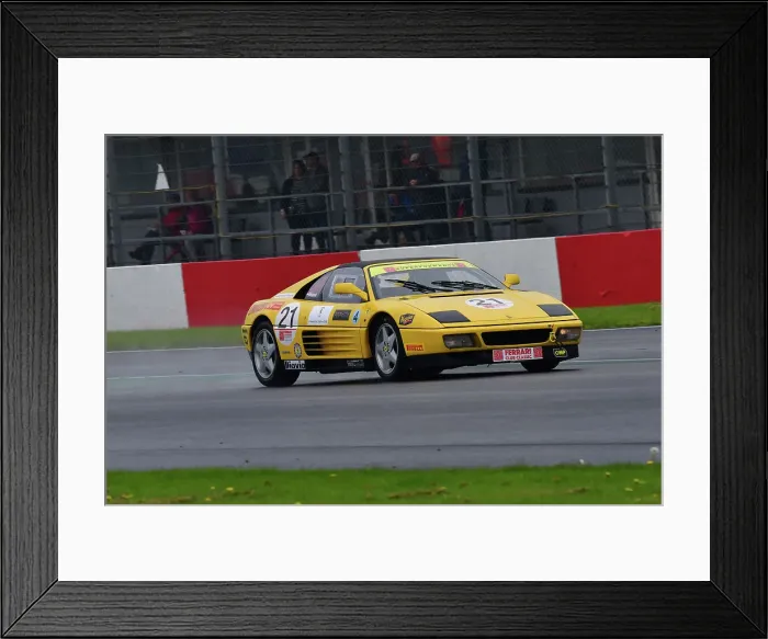 Framed Print : CJ12 7478 Robin Biesbroek, Ferrari 348 Challenge Framed Print : CJ12 7478 Robin Biesbroek, Ferrari 348 Challenge