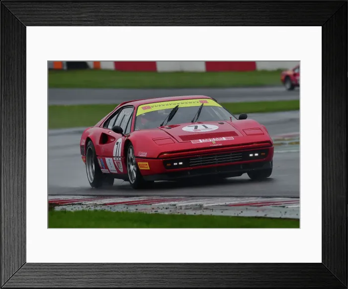 Framed Print : CJ12 7497 George MacFarlane, Ferrari 328 GTB Framed Print : CJ12 7497 George MacFarlane, Ferrari 328 GTB