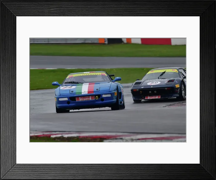Framed Print : CJ12 7499 Chris Compton-Goddard, Ferrari F355 Challenge Framed Print : CJ12 7499 Chris Compton-Goddard, Ferrari F355 Challenge