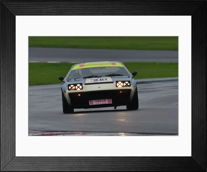 Framed Print : CJ12 7502 Nick Whittaker, Ferrari 308 GT4 Framed Print : CJ12 7502 Nick Whittaker, Ferrari 308 GT4