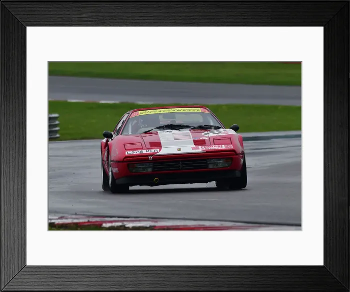 Framed Print : CJ12 7503 Myles Poulton, Ferrari 328 GTS Framed Print : CJ12 7503 Myles Poulton, Ferrari 328 GTS