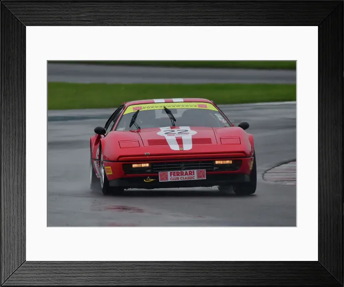 Framed Print : CJ12 7509 Timothy Shearman, Ferrari 328 GTB Framed Print : CJ12 7509 Timothy Shearman, Ferrari 328 GTB