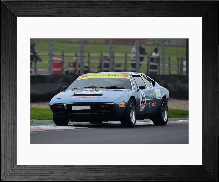 Framed Print : CM34 6461 Richard Atkinson Willies, Ferrari 308 GT4