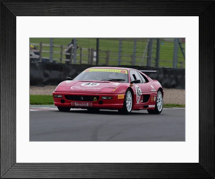 Framed Print : CM34 6464 Tristan Simpson, Ferrari F355 Challenge Framed Print : CM34 6464 Tristan Simpson, Ferrari F355 Challenge