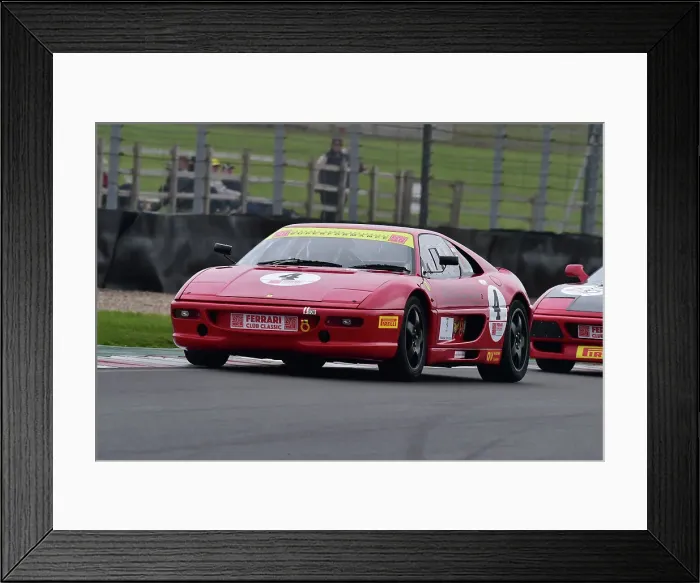 Framed Print : CM34 6468 Tim Mogridge, Ferrari F355 Challenge Framed Print : CM34 6468 Tim Mogridge, Ferrari F355 Challenge