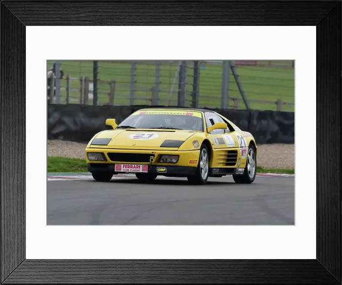 Framed Print : CM34 6482 Robin Biesbroek, Ferrari 348 Challenge