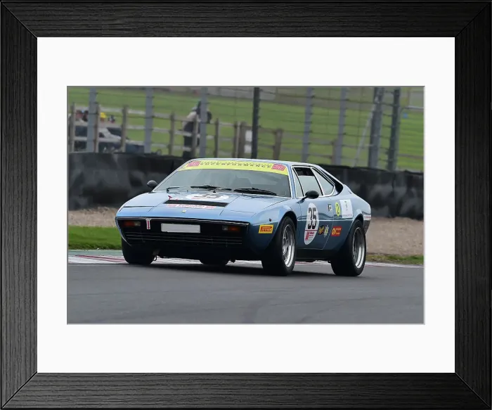 Framed Print : CM34 6484 Richard Atkinson Willies, Ferrari 308 GT4