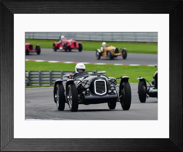 Framed Print : CJ12 7327 Heinz Stamm, Aston Martin 2 litre Speed Model Framed Print : CJ12 7327 Heinz Stamm, Aston Martin 2 litre Speed Model