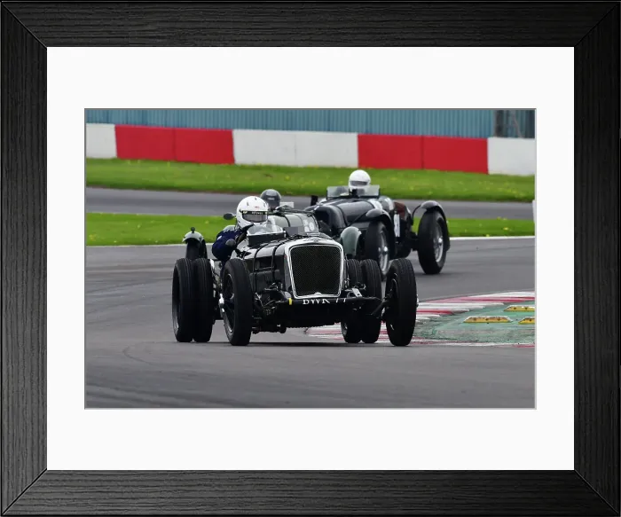 Framed Print : CJ12 7356 John Burton, Nick Finburgh, Jaguar SS 100 Framed Print : CJ12 7356 John Burton, Nick Finburgh, Jaguar SS 100