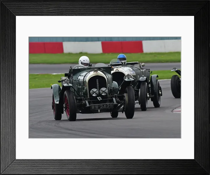 Framed Print : CJ12 7363 William Elbourn Snr, William Elbourn Jnr, Bentley 3-4½ Framed Print : CJ12 7363 William Elbourn Snr, William Elbourn Jnr, Bentley 3-4½