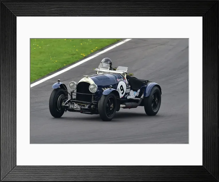 Framed Print : CM34 6155 Richard Hudson, Bentley 3-4½ litre Framed Print : CM34 6155 Richard Hudson, Bentley 3-4½ litre