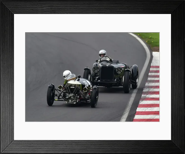 Framed Print : CM34 6159 Sue Darbyshire, Duncan Wood, Morgan Super Aero, Rudiger Friedrichs, Alvis Firefly Special Framed Print : CM34 6159 Sue Darbyshire, Duncan Wood, Morgan Super Aero, Rudiger Friedrichs, Alvis Firefly Special
