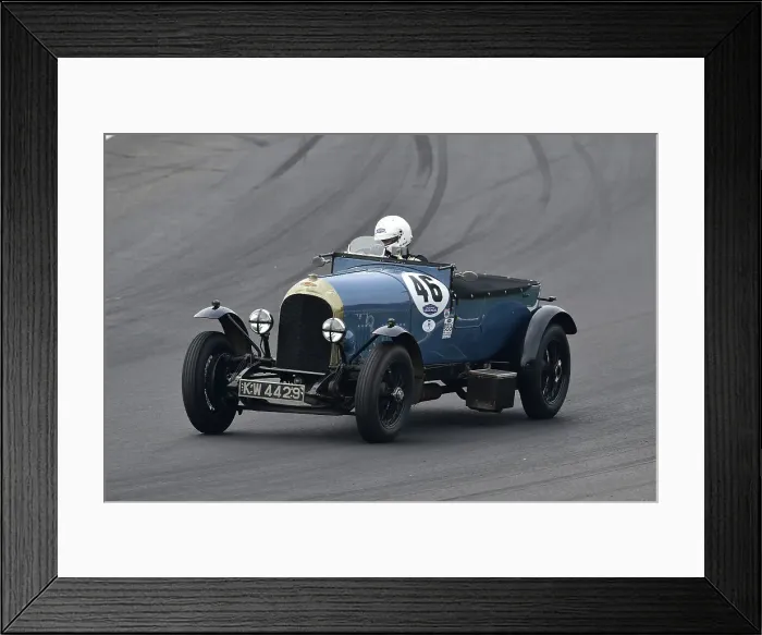 Framed Print : CM34 6162 Duncan Wiltshire, George Allen-Elbourn, Bentley 3 litre Framed Print : CM34 6162 Duncan Wiltshire, George Allen-Elbourn, Bentley 3 litre
