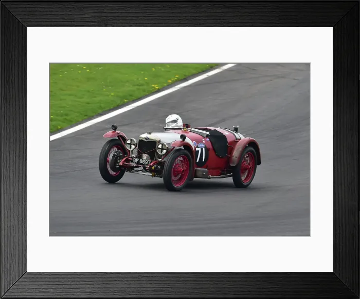 Framed Print : CM34 6168 Nigel Dowding, Riley Brooklands Framed Print : CM34 6168 Nigel Dowding, Riley Brooklands