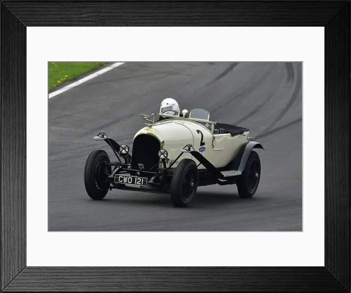 Framed Print : CM34 6169 Vivian Bush, Bentley 3 litre Framed Print : CM34 6169 Vivian Bush, Bentley 3 litre
