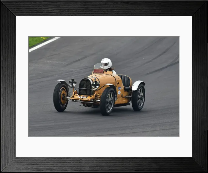 Framed Print : CM34 6175 Jonathan Bailey, Bugatti 35C