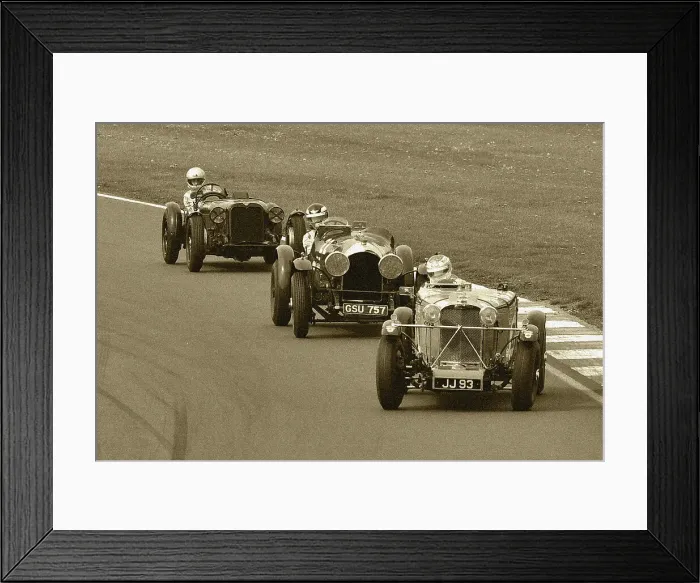 Framed Print : CM34 6189 Michael Birch, Talbot AV105 Brooklands Framed Print : CM34 6189 Michael Birch, Talbot AV105 Brooklands