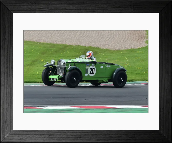 Framed Print : CM34 6190 Michael Birch, Talbot AV105 Brooklands Framed Print : CM34 6190 Michael Birch, Talbot AV105 Brooklands