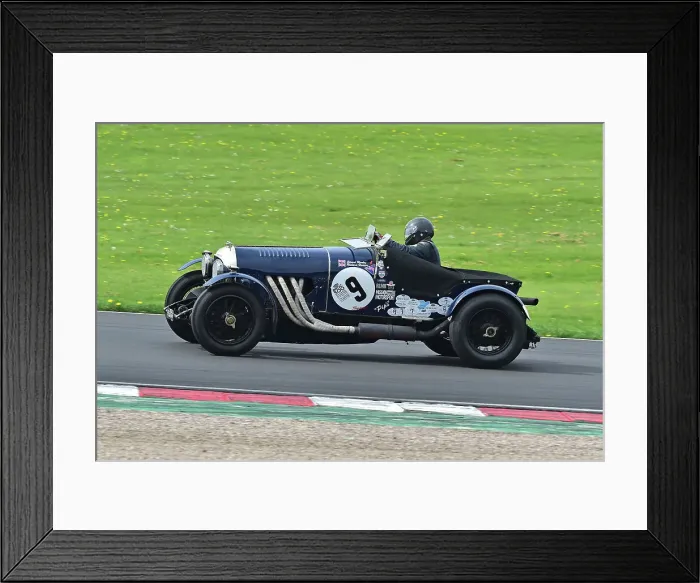 Framed Print : CM34 6196 Richard Hudson, Bentley 3-4½ litre Framed Print : CM34 6196 Richard Hudson, Bentley 3-4½ litre