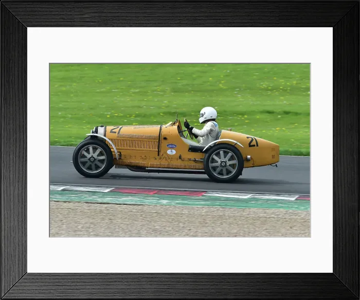 Framed Print : CM34 6209 Jonathan Bailey, Bugatti 35C Framed Print : CM34 6209 Jonathan Bailey, Bugatti 35C