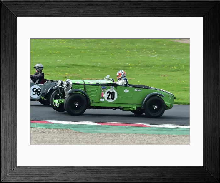 Framed Print : CM34 6218 Michael Birch, Talbot AV105 Brooklands Framed Print : CM34 6218 Michael Birch, Talbot AV105 Brooklands