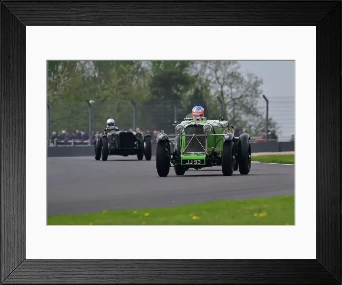 Framed Print : CM34 6235 Michael Birch, Talbot AV105 Brooklands Framed Print : CM34 6235 Michael Birch, Talbot AV105 Brooklands