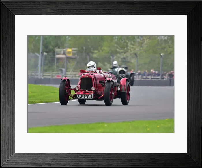Framed Print : CM34 6243 Edward Bradley, Aston Martin Ulster Framed Print : CM34 6243 Edward Bradley, Aston Martin Ulster