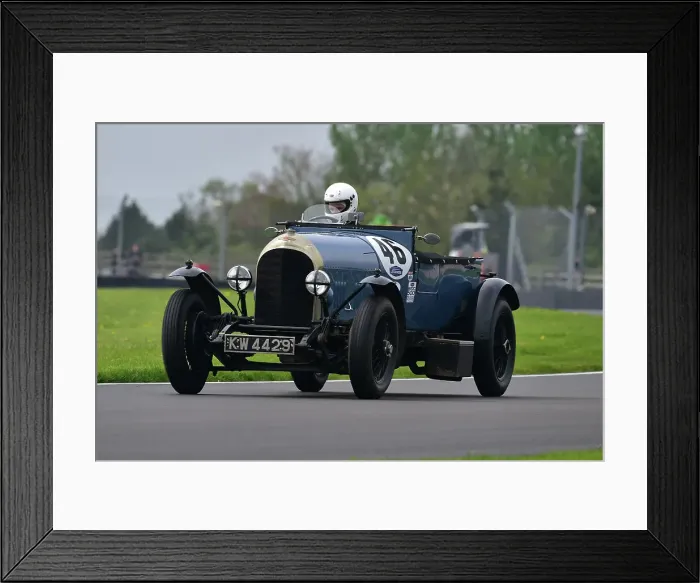 Framed Print : CM34 6253 Duncan Wiltshire, George Allen-Elbourn, Bentley 3 litre Framed Print : CM34 6253 Duncan Wiltshire, George Allen-Elbourn, Bentley 3 litre