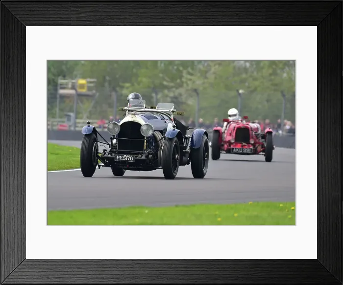 Framed Print : CM34 6265 Richard Hudson, Bentley 3-4½ litre Framed Print : CM34 6265 Richard Hudson, Bentley 3-4½ litre