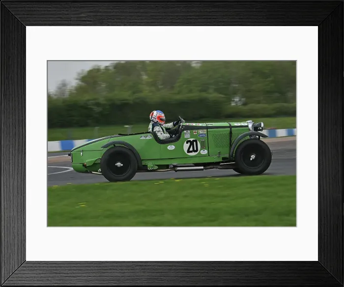 Framed Print : CM34 6867 Michael Birch, Talbot AV105 Brooklands Framed Print : CM34 6867 Michael Birch, Talbot AV105 Brooklands