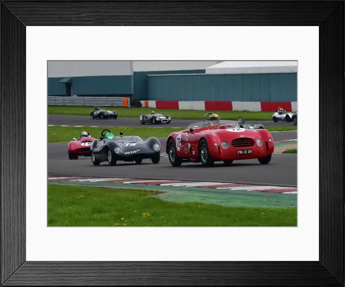 Framed Print : CJ12 7103 Andy Newall, Erich Stahler, Allard J2X Le Mans
