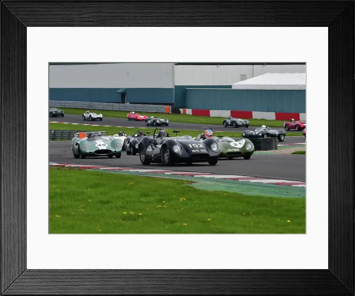 Framed Print : CJ12 7097 John Spiers, Ollie Hancock, Lister Jaguar Knobbly Framed Print : CJ12 7097 John Spiers, Ollie Hancock, Lister Jaguar Knobbly