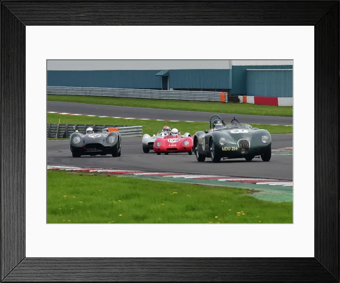 Framed Print : CJ12 7107 Nigel Webb, John Young, Jaguar C-Type, Chris Clarkson, Lister Knobbly Framed Print : CJ12 7107 Nigel Webb, John Young, Jaguar C-Type, Chris Clarkson, Lister Knobbly