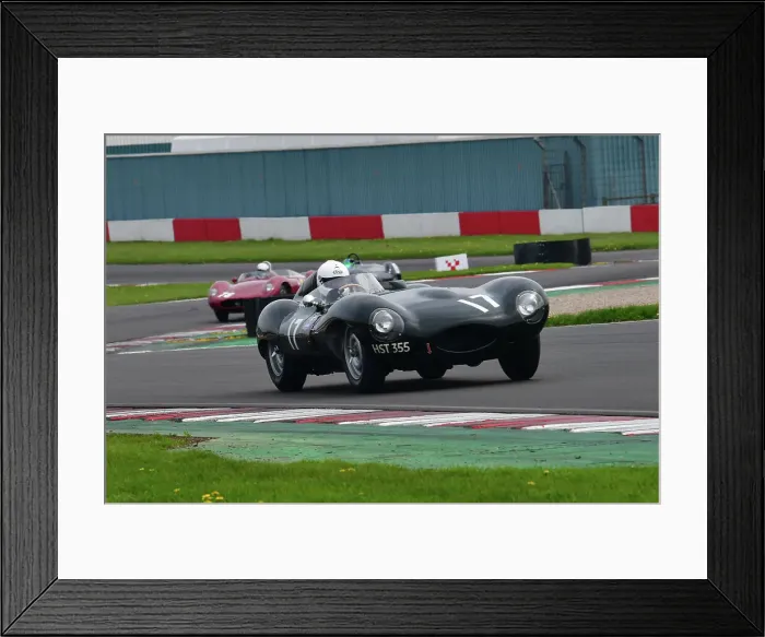 Framed Print : CJ12 7119 John Pearson, Gary Pearson, Jaguar D-Type Framed Print : CJ12 7119 John Pearson, Gary Pearson, Jaguar D-Type