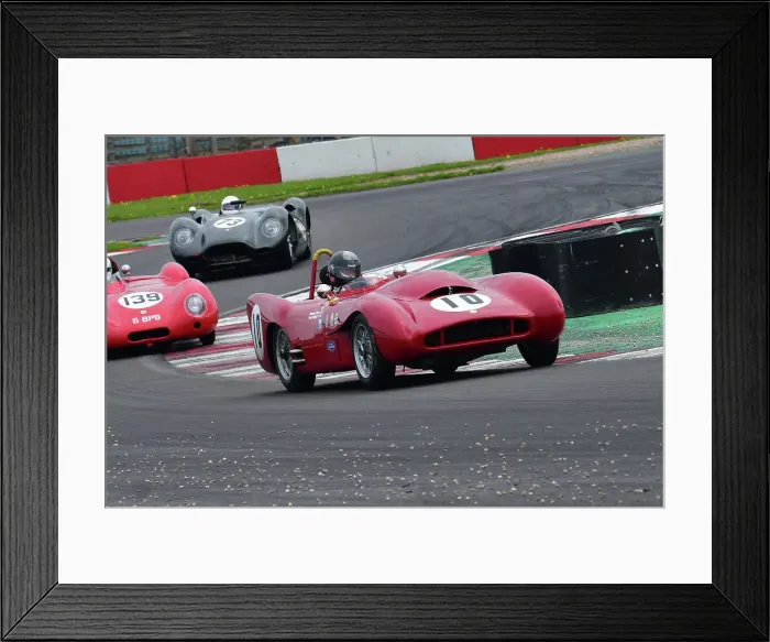 Framed Print : CJ12 7179 Malcolm Paul, Rick Bourne, Lotus Mk X Framed Print : CJ12 7179 Malcolm Paul, Rick Bourne, Lotus Mk X