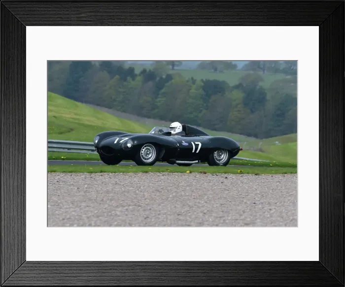 Framed Print : CM34 5876 John Pearson, Gary Pearson, Jaguar D-Type Framed Print : CM34 5876 John Pearson, Gary Pearson, Jaguar D-Type