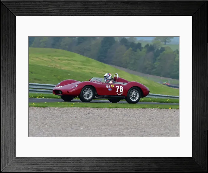 Framed Print : CM34 5890 Richard Wilson, Maserati 250S Framed Print : CM34 5890 Richard Wilson, Maserati 250S