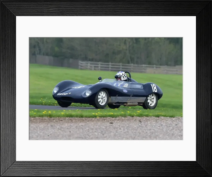 Framed Print : CM34 5924 Sam Wilson, Lola Mk1 Framed Print : CM34 5924 Sam Wilson, Lola Mk1