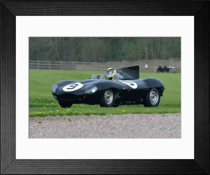 Framed Print : CM34 5925 Karl Jones, Benjamin Eastick, Jaguar D-Type Framed Print : CM34 5925 Karl Jones, Benjamin Eastick, Jaguar D-Type