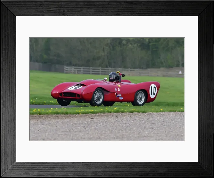 Framed Print : CM34 5926 Malcolm Paul, Rick Bourne, Lotus Mk X Framed Print : CM34 5926 Malcolm Paul, Rick Bourne, Lotus Mk X