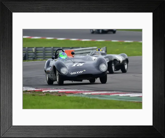 Framed Print : CM34 6599 Sam Wilson, Lola Mk1 Framed Print : CM34 6599 Sam Wilson, Lola Mk1