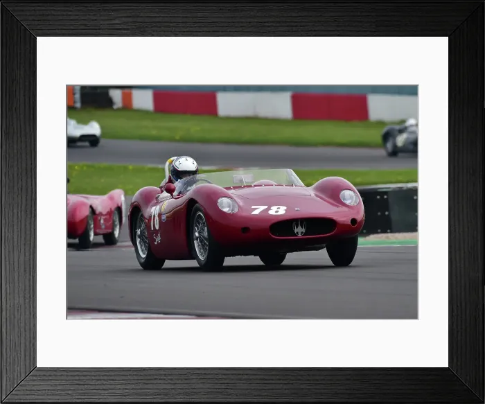 Framed Print : CM34 6601 Richard Wilson, Maserati 250S Framed Print : CM34 6601 Richard Wilson, Maserati 250S