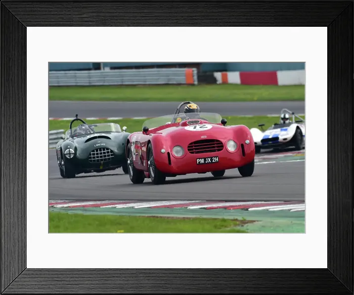 Framed Print : CM34 6632 Andy Newall, Erich Stahler, Allard J2X Le Mans, Rick Willmott, Joe Willmott, Jaguar XK140 Gomm Special Framed Print : CM34 6632 Andy Newall, Erich Stahler, Allard J2X Le Mans, Rick Willmott, Joe Willmott, Jaguar XK140 Gomm Special