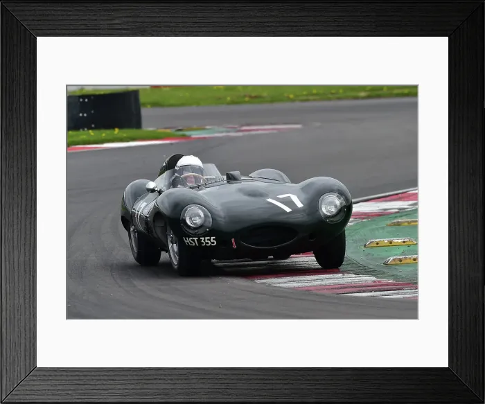 Framed Print : CM34 6642 John Pearson, Gary Pearson, Jaguar D-Type Framed Print : CM34 6642 John Pearson, Gary Pearson, Jaguar D-Type