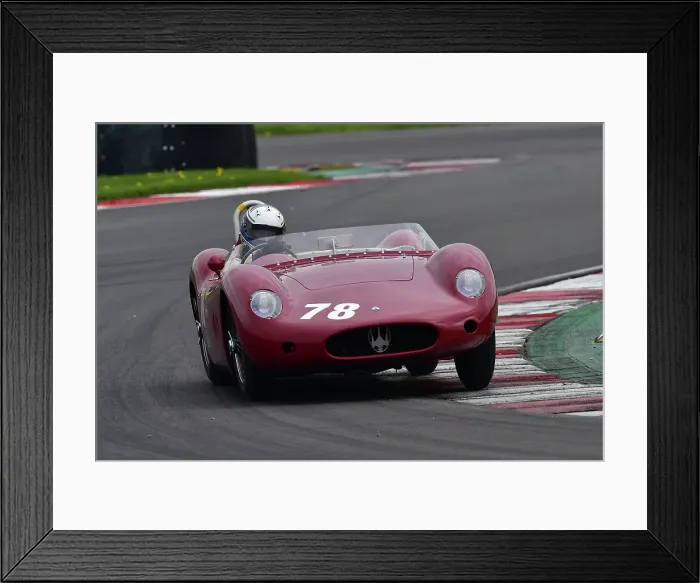 Framed Print : CM34 6644 Richard Wilson, Maserati 250S Framed Print : CM34 6644 Richard Wilson, Maserati 250S