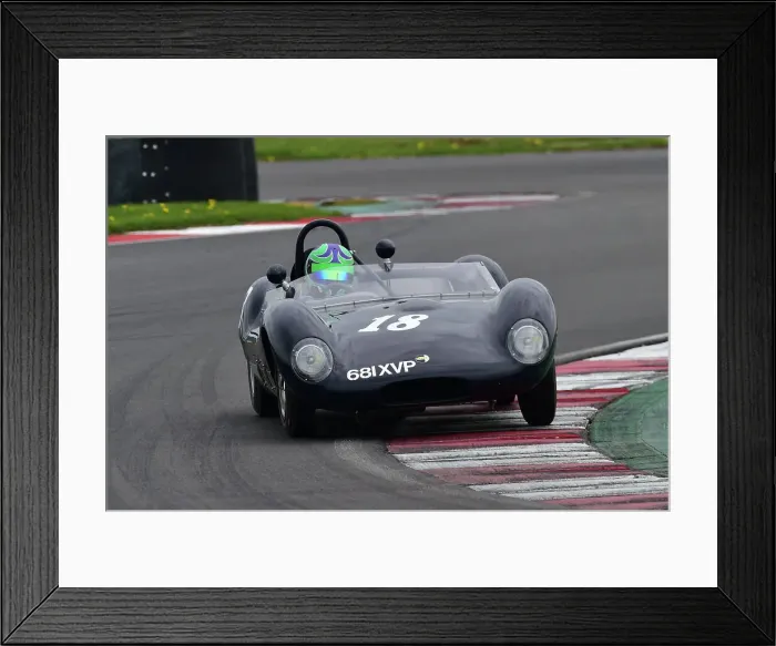 Framed Print : CM34 6649 Sam Wilson, Lola Mk1 Framed Print : CM34 6649 Sam Wilson, Lola Mk1
